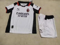 2026/2027 Kids Size AC Milan Away Football Shirt 1:1 Thai Quality