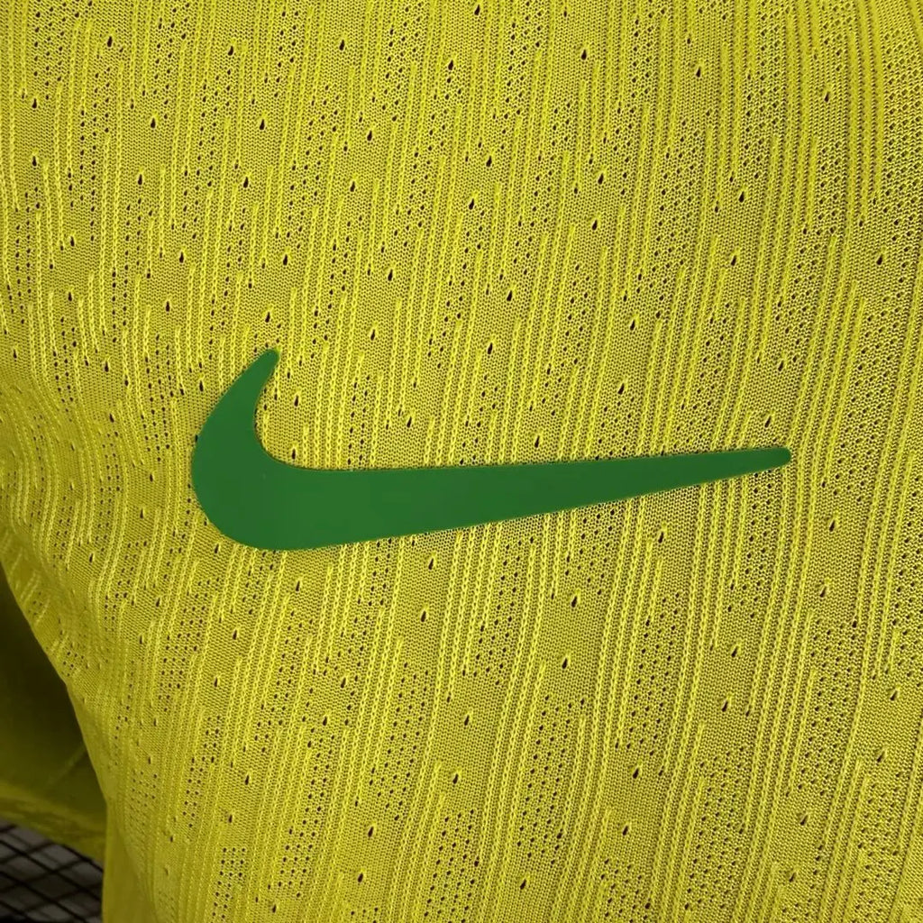 2025/2026 Long sleeves Player Version Brazil Home