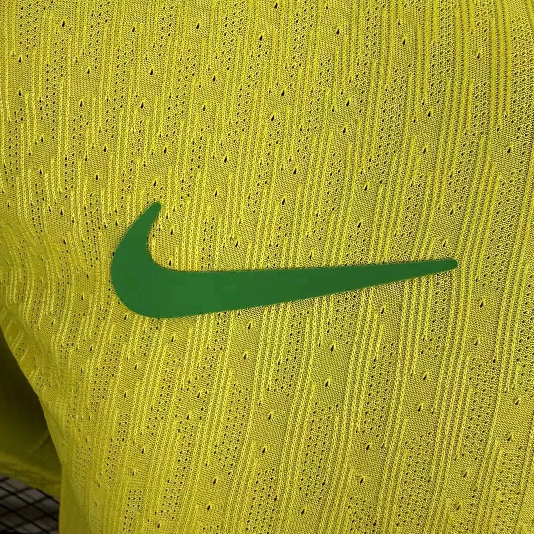 2025/2026 Long sleeves Player Version Brazil Home