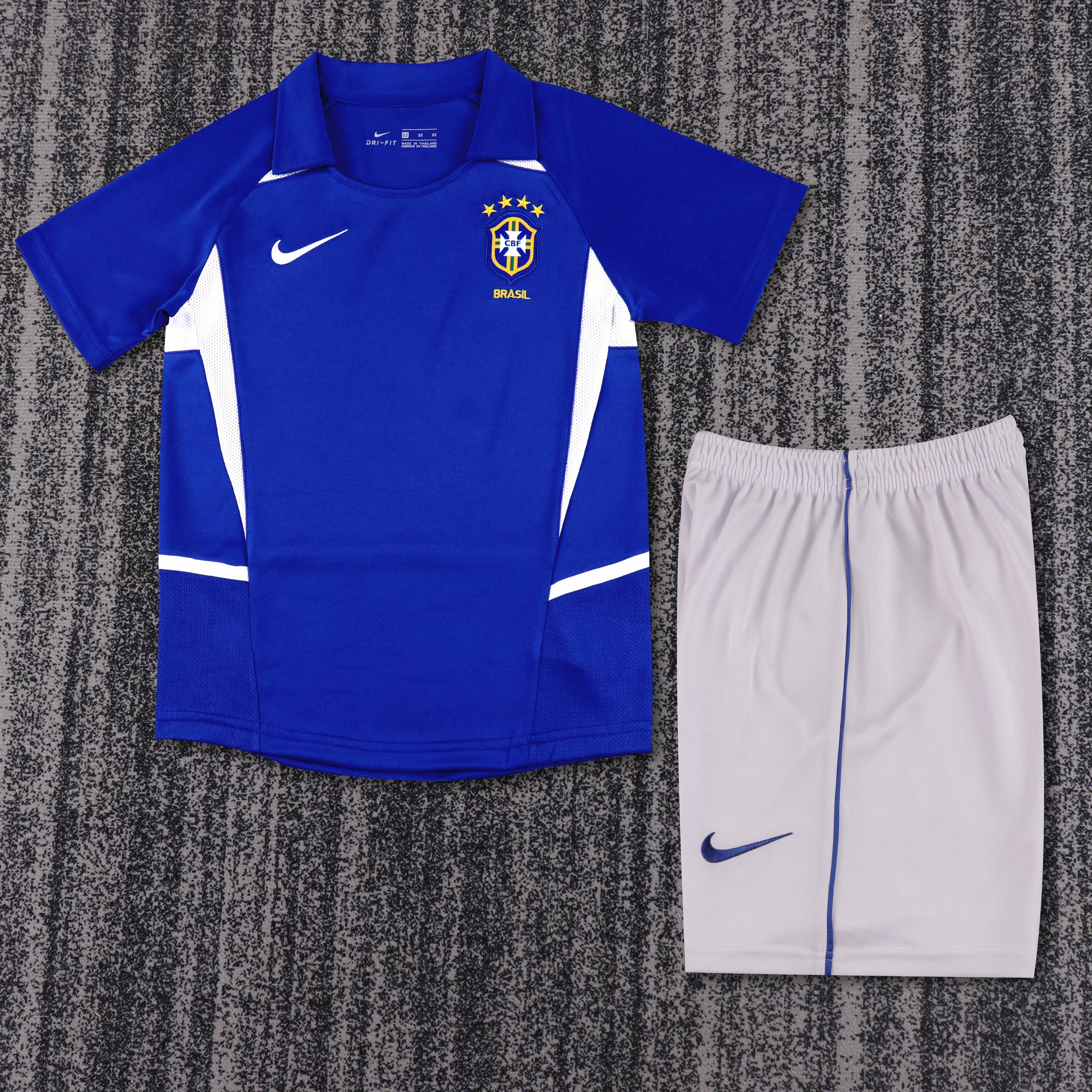2002 Retro Brazil Away