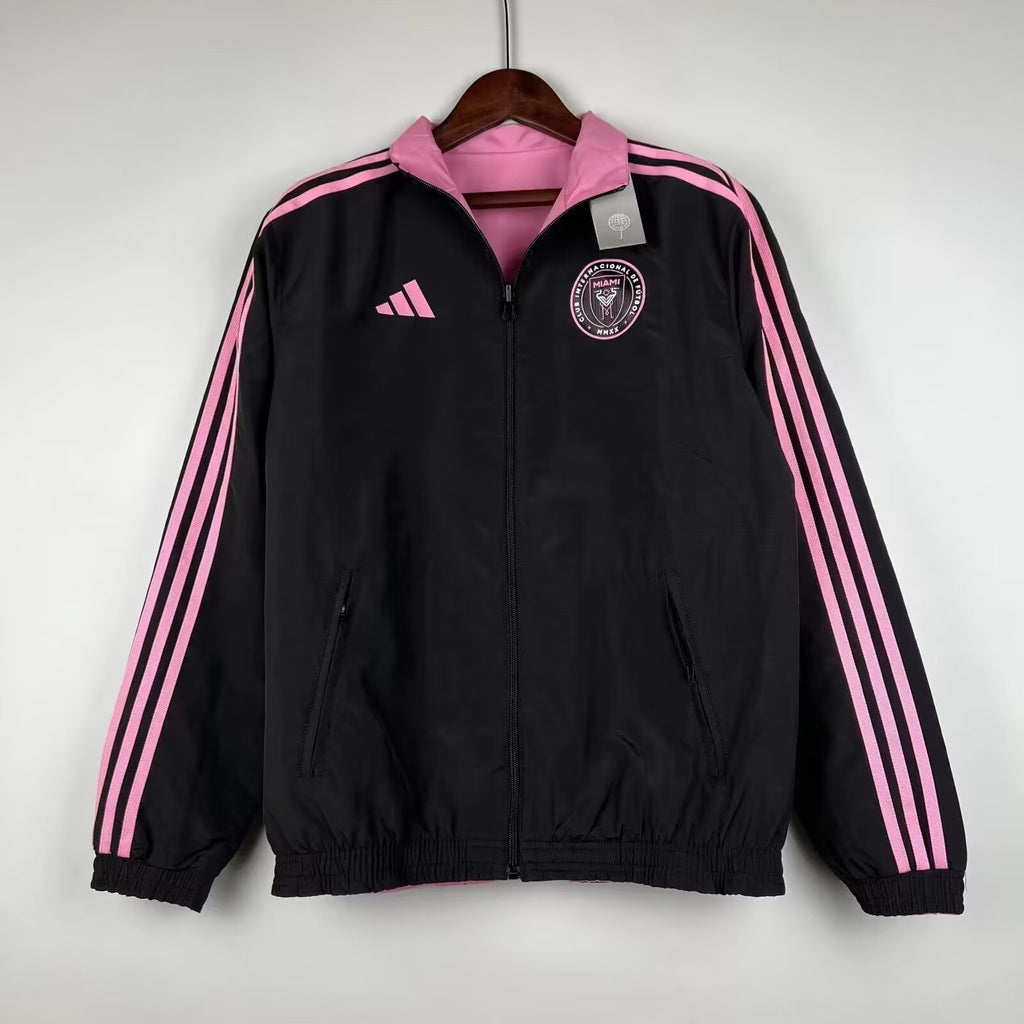 2024/2025 Inter Miami Reversible Windbreaker Black-Pink