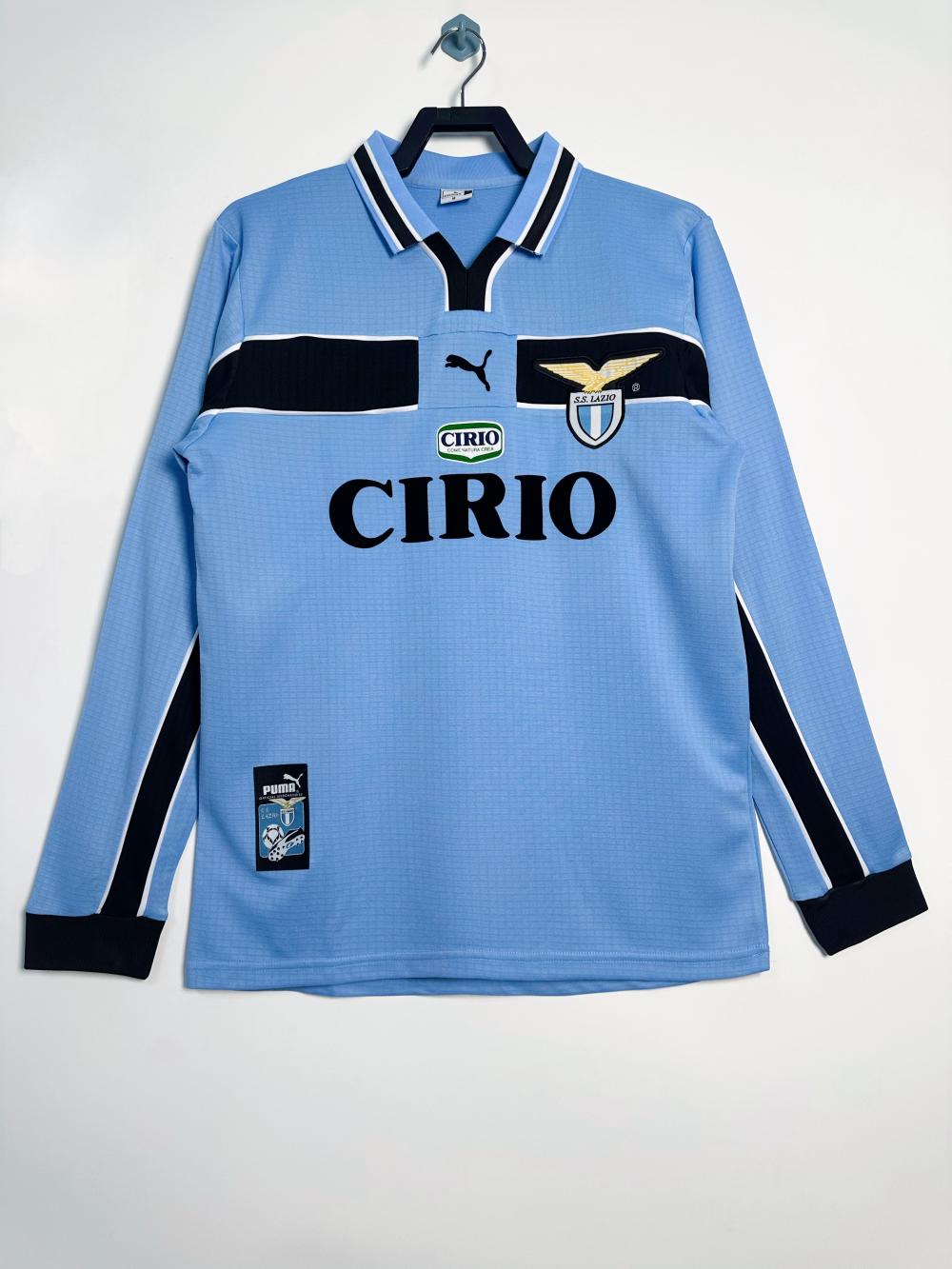 1998/1999 Retro Long Sleeve Lazio Home