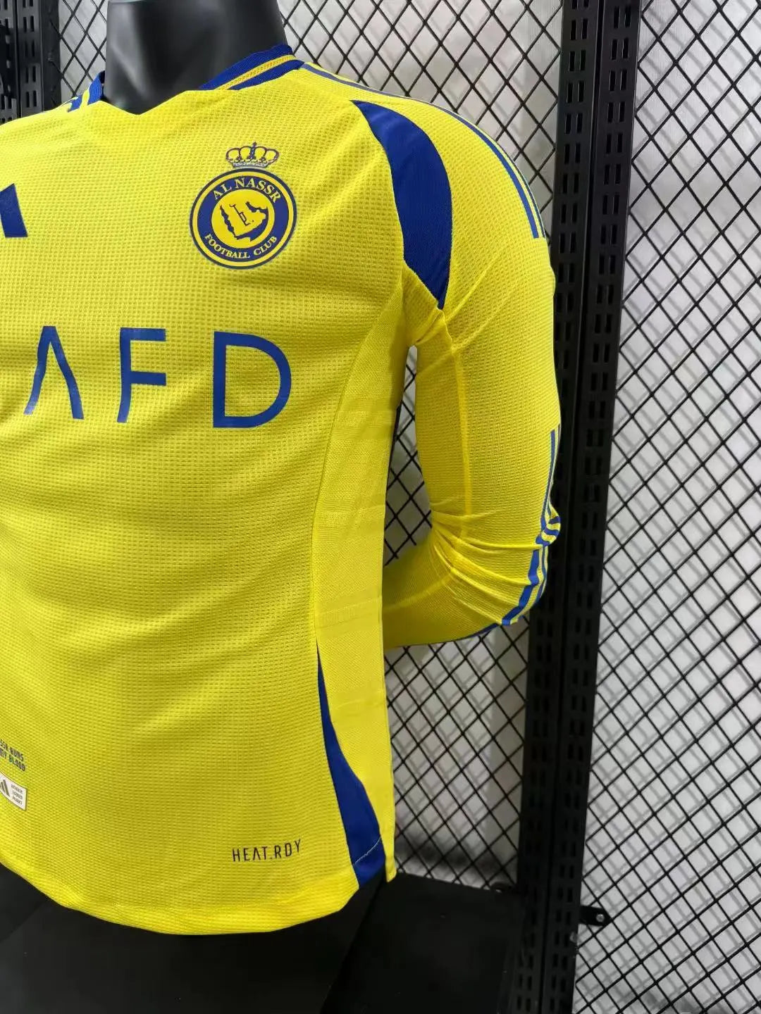 2024/2025 Player Version Al-Nassr Home Long Sleeve