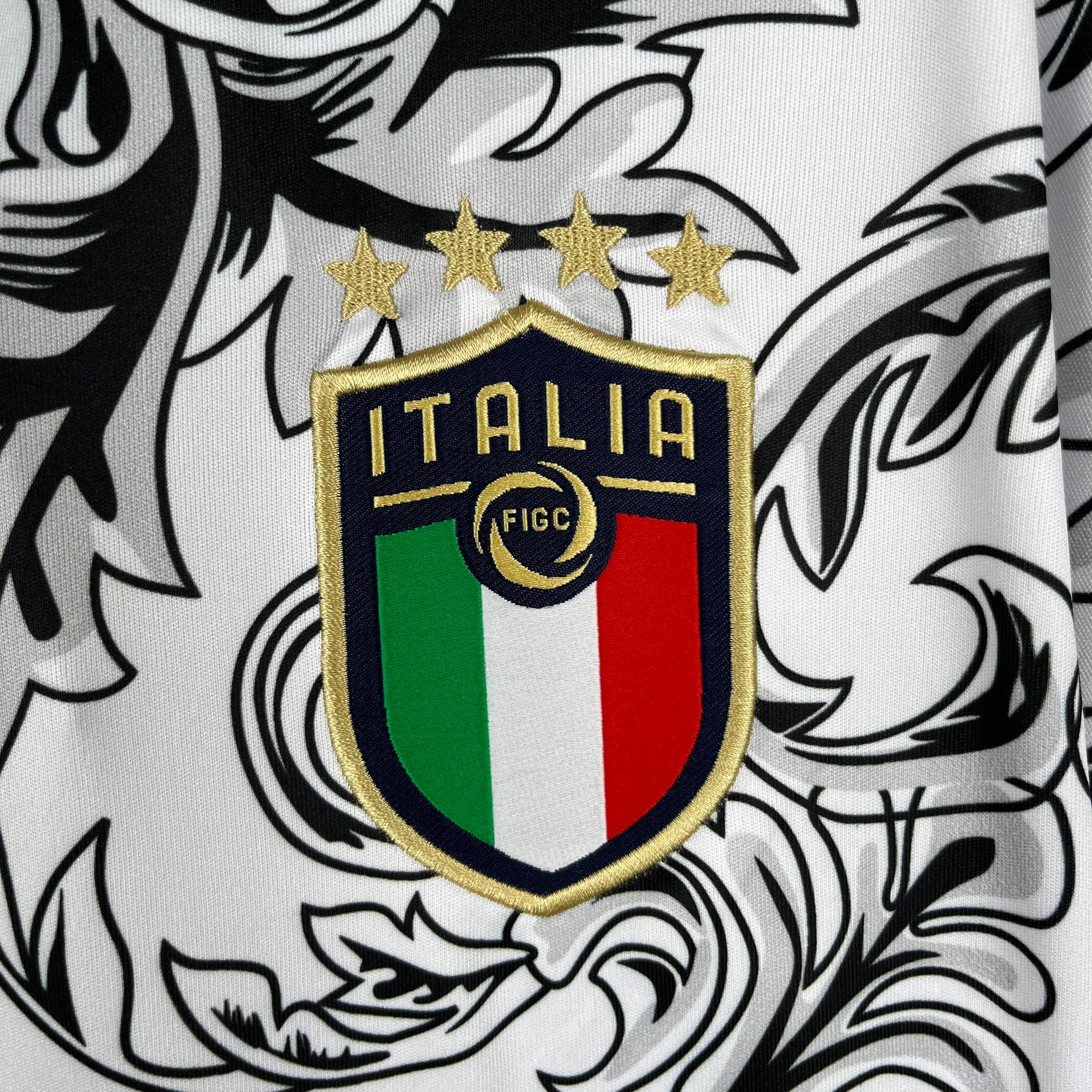 2024-2025 Italy Special Edition White Soccer Shirt