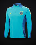 2024/2025 Ajax Half-Pull Training Suit Baby Blue