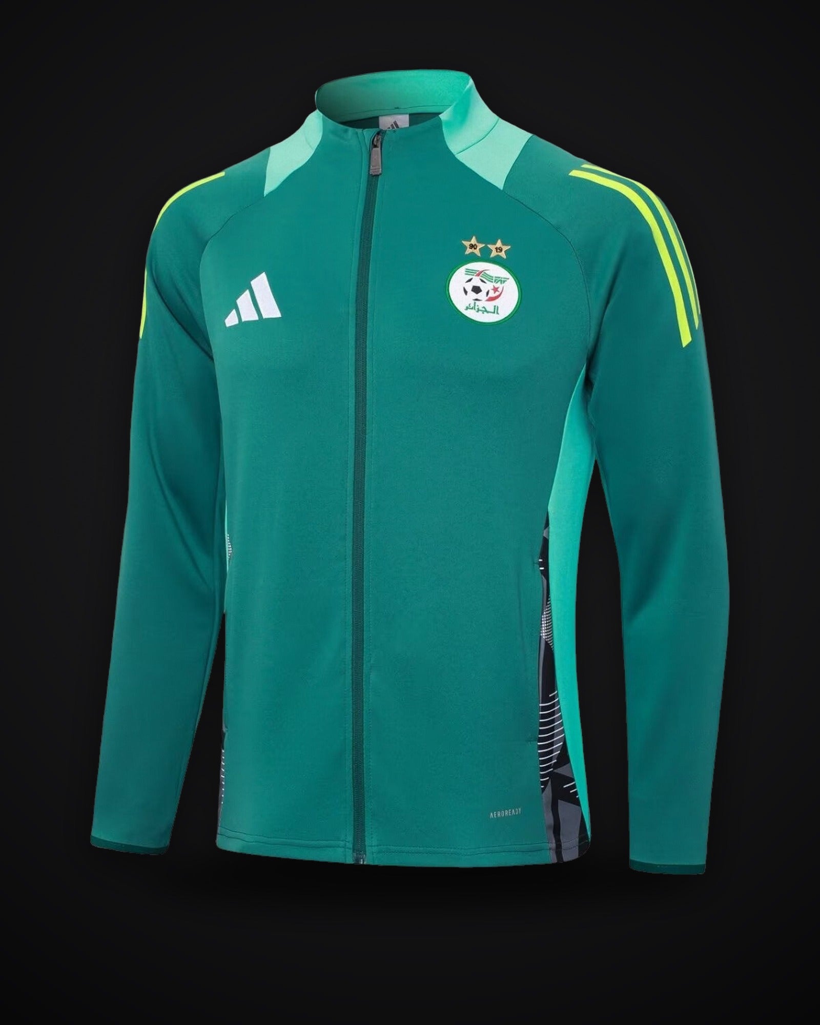 2024 Algeria Long Zipped Jacket Green