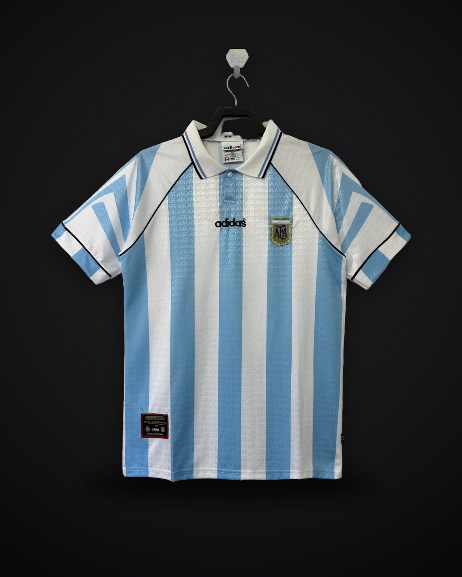 1996-1997 Retro Argentina National Team Home Jersey