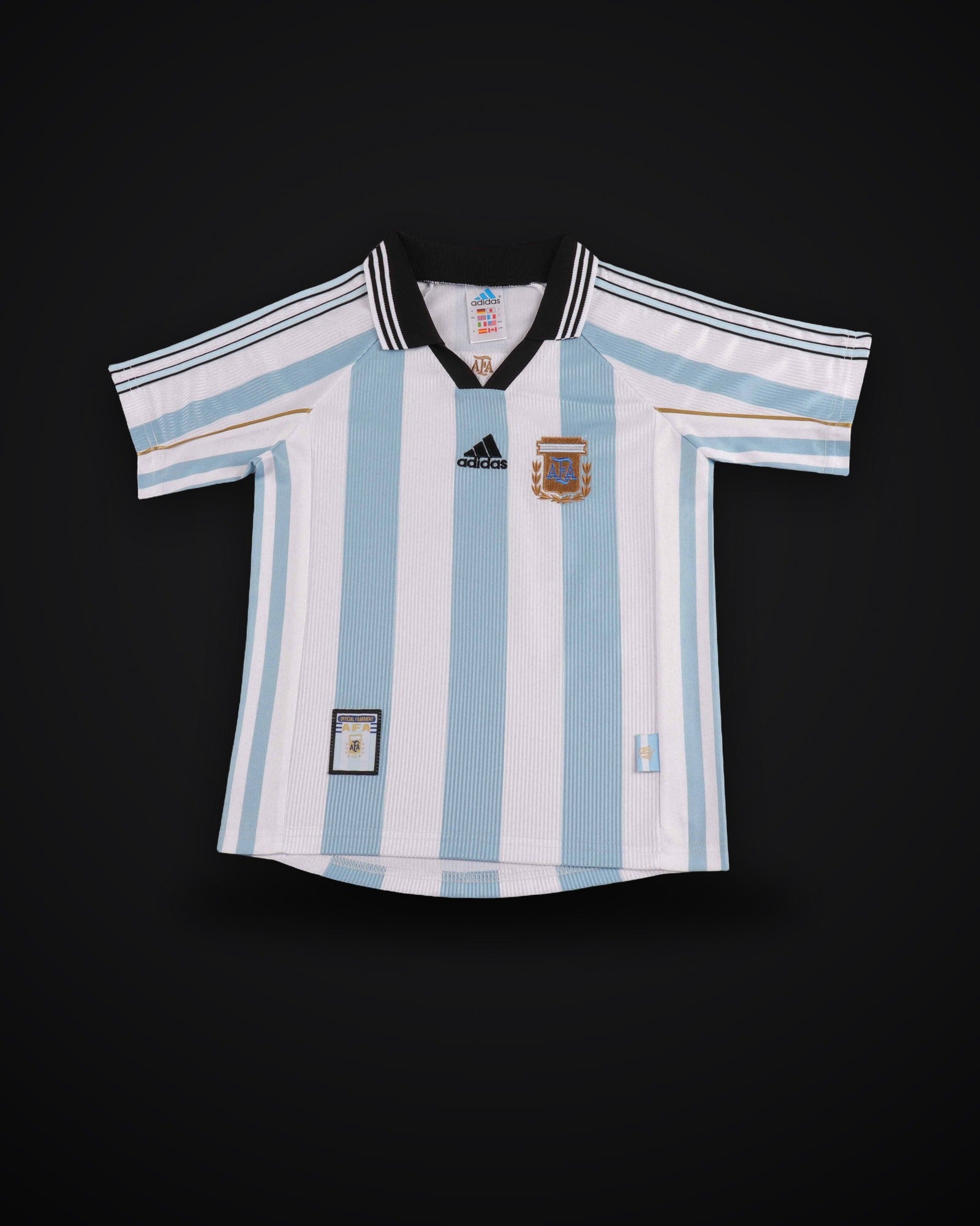 1998 Retro Argentina National Team Home Jersey
