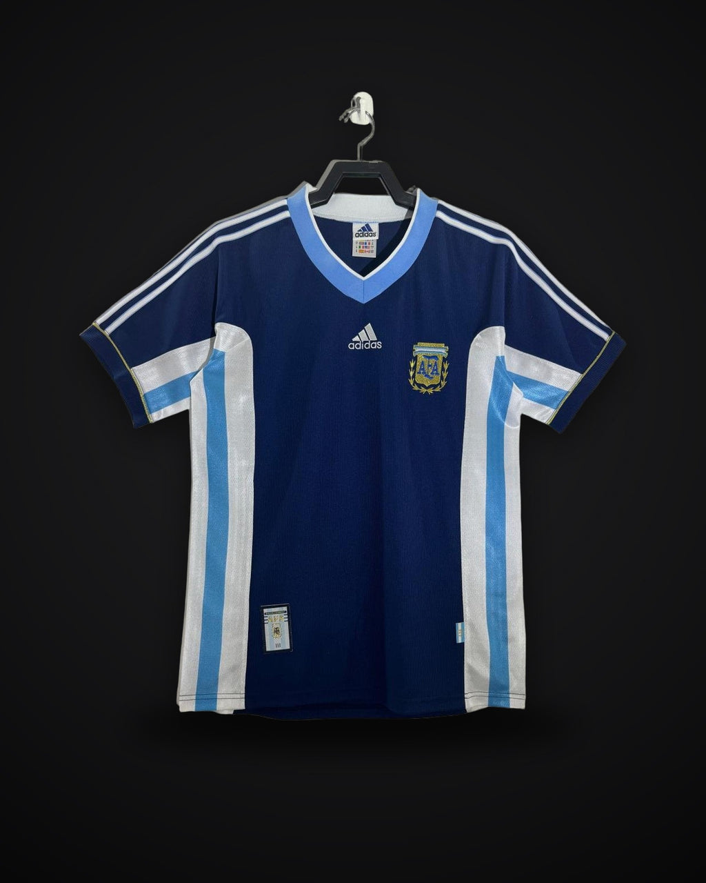 1998 Retro Argentina National Team Away Jersey