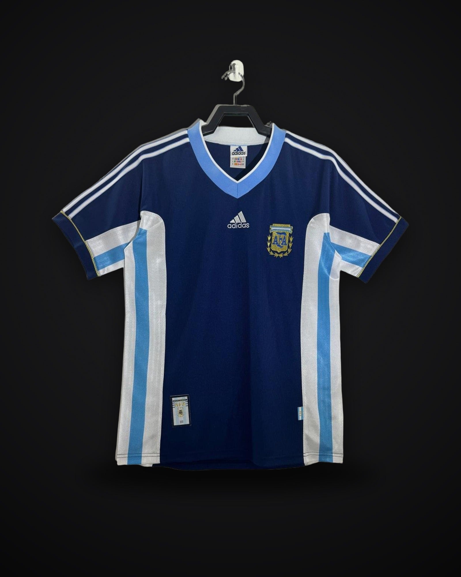1998 Retro Argentina National Team Away Jersey