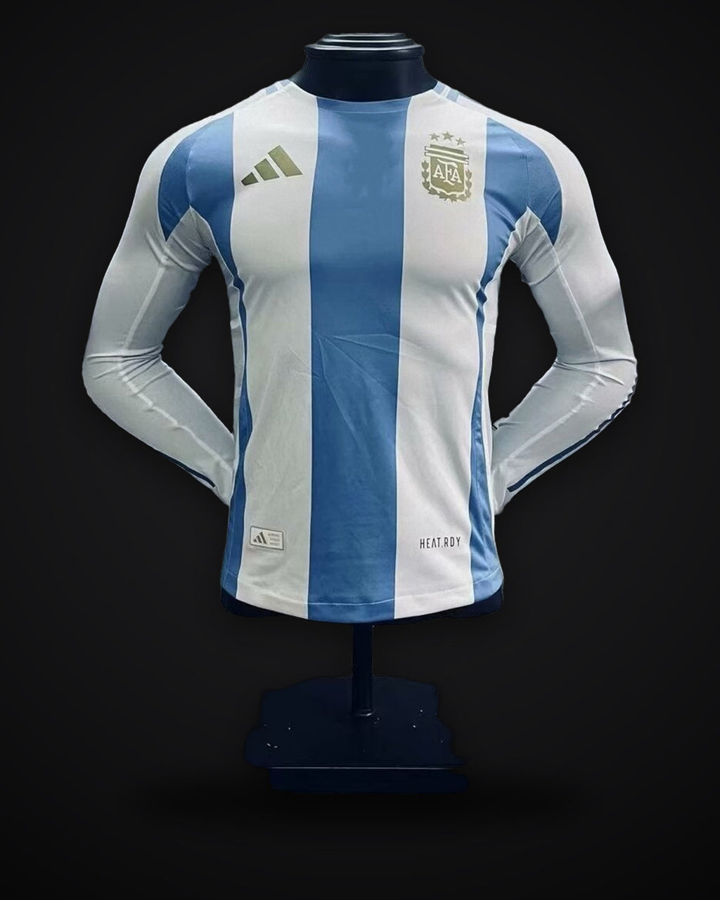 2024-2025 Player Version Argentina Home Long Sleeves Jersey