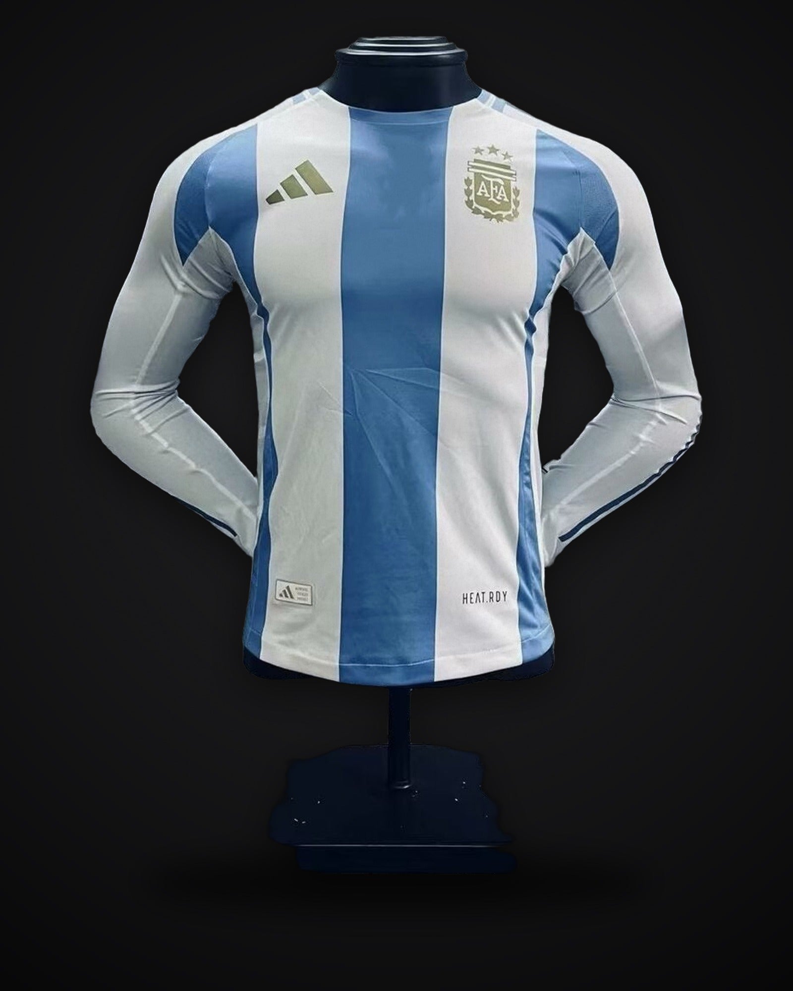 2024-2025 Player Version Argentina Home Long Sleeves Jersey