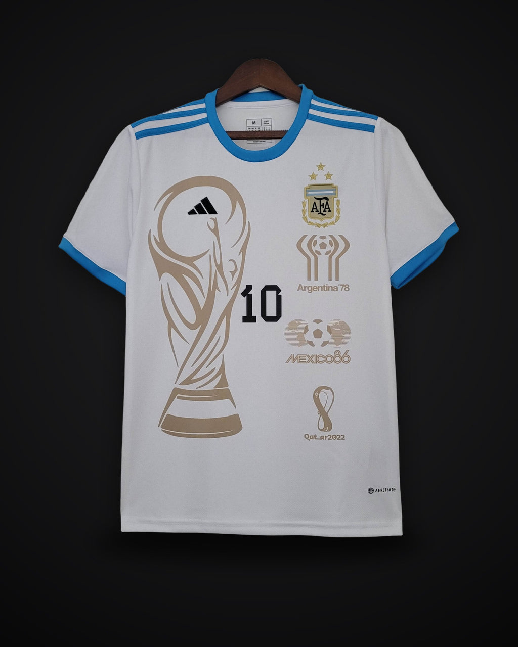 2022 Argentina Hercules Cup Commemorative Edition White Jersey