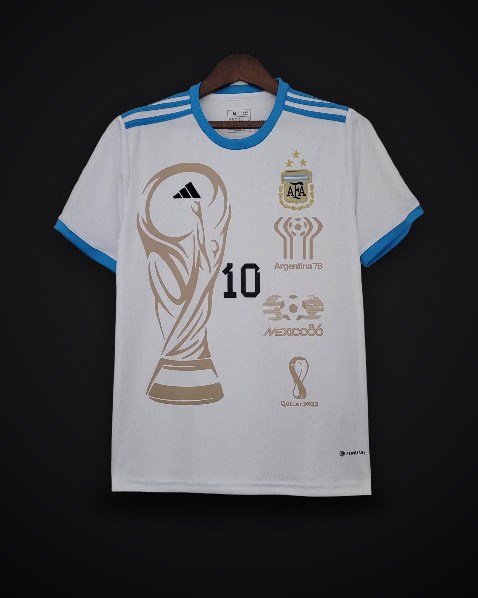 2022 Argentina Hercules Cup Commemorative Edition White Jersey