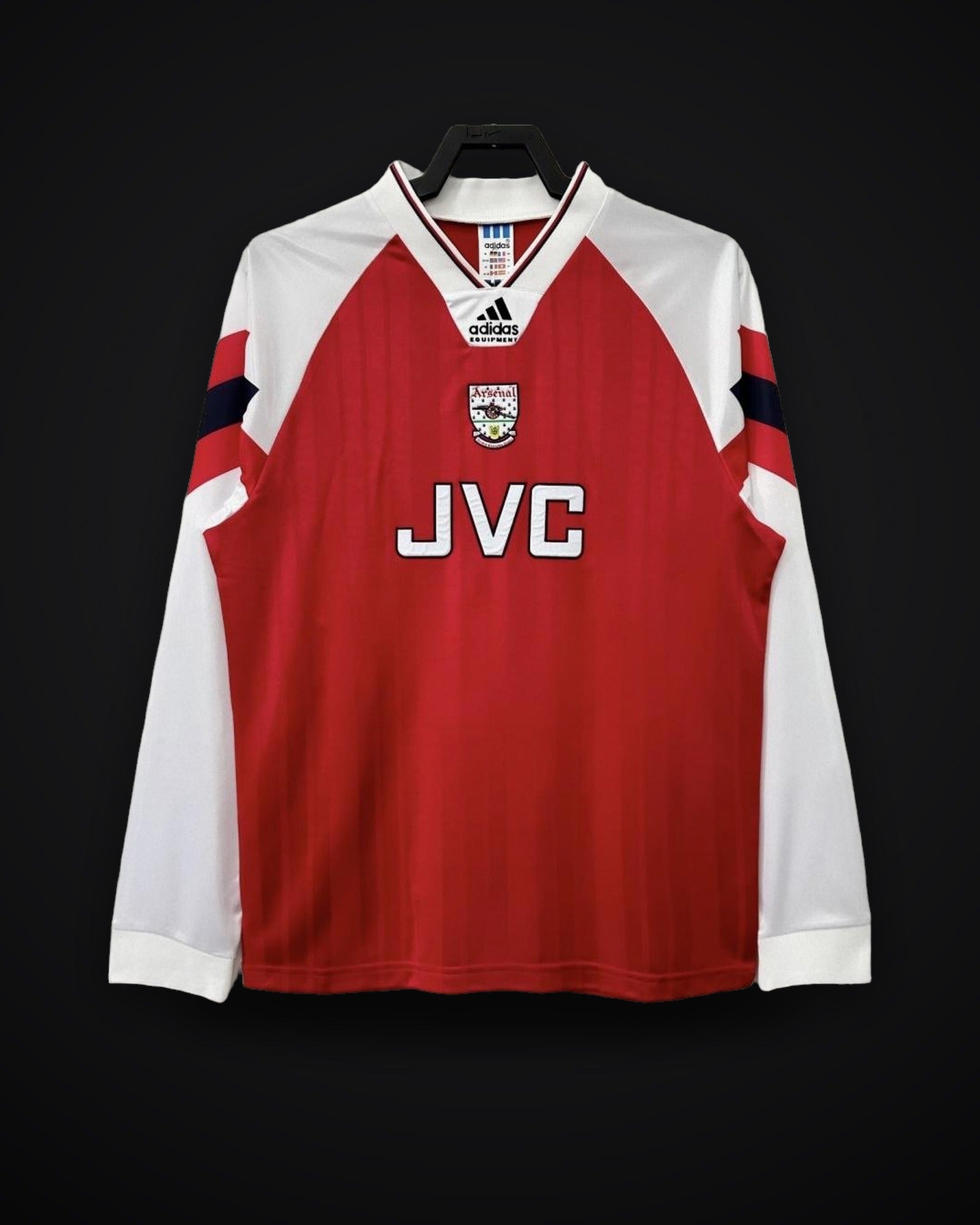 1992/1993 Retro Long Sleeve Arsenal Home