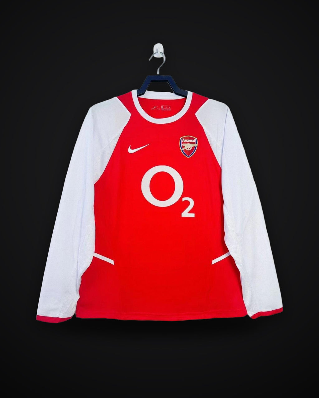 2002/2004 Retro Long Sleeve Arsenal Home
