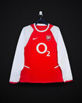2002/2004 Retro Long Sleeve Arsenal Home