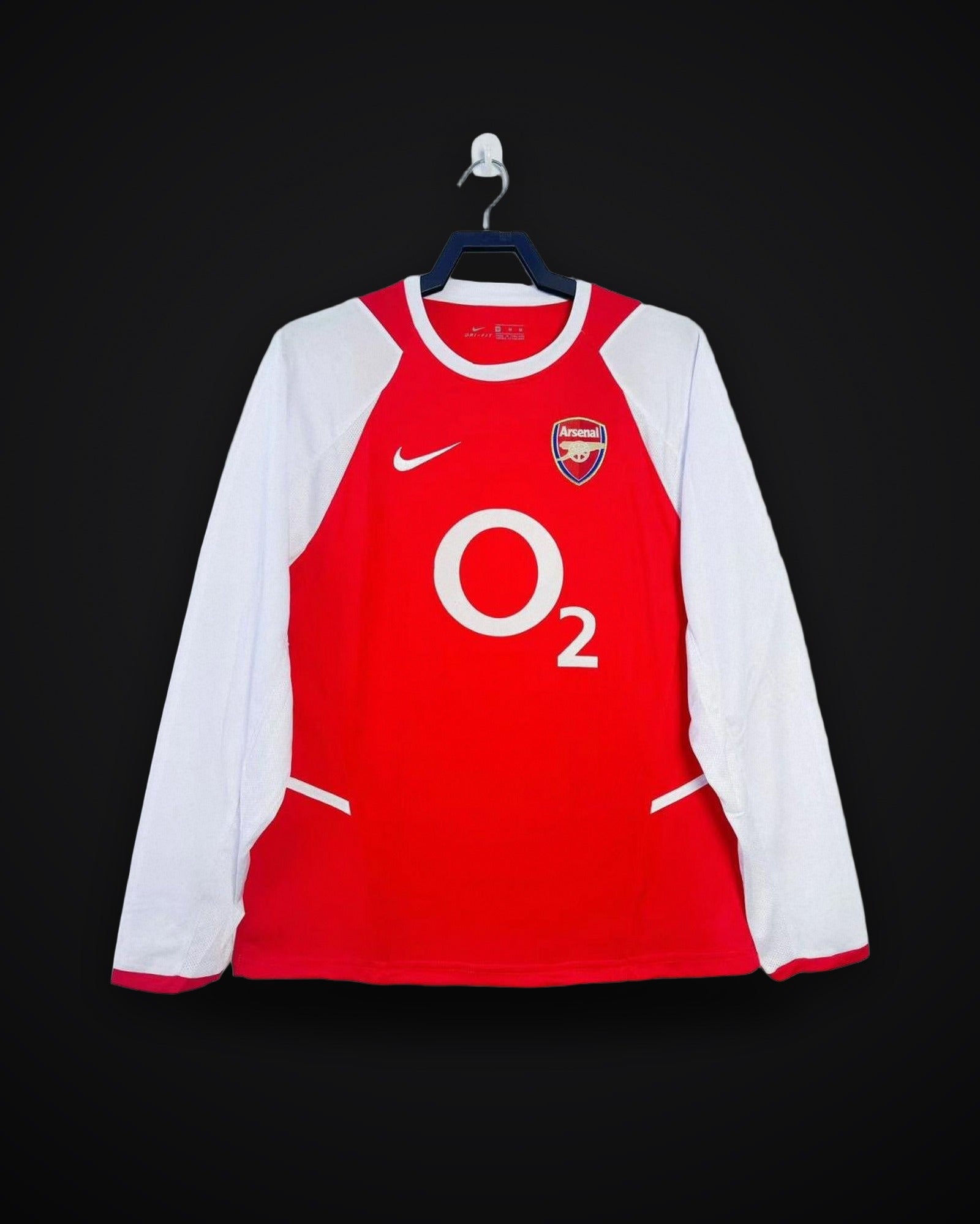2002/2004 Retro Long Sleeve Arsenal Home