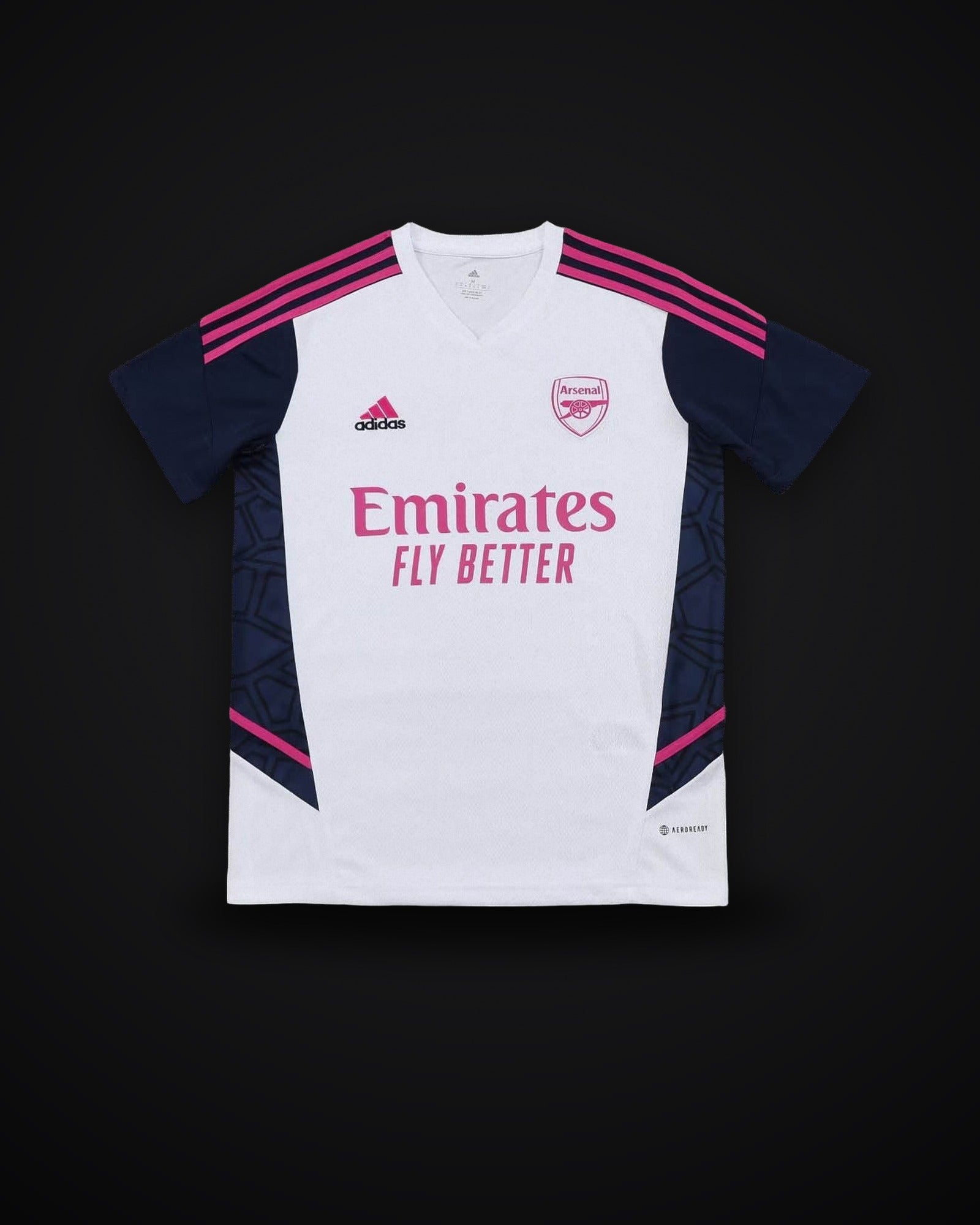 2022/2023 Arsenal Training Wear White Set
