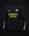 2023/2024 Arsenal Half-Pull Training Suit black