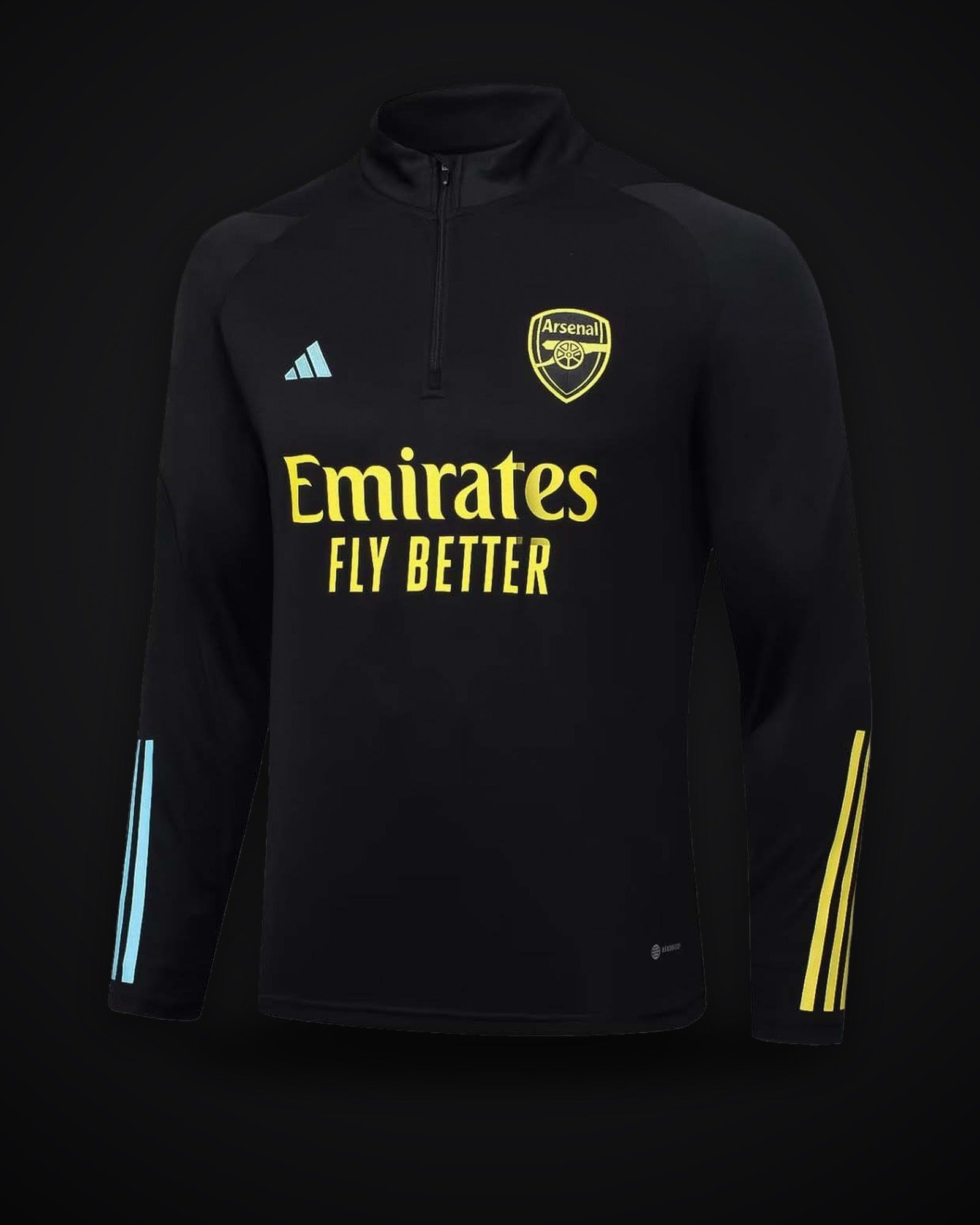 2023/2024 Arsenal Half-Pull Training Suit black