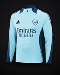 2024/2025 Arsenal Half-Pull Training Suit Baby Blue
