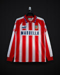 1994/1995 Retro Long sleeve Atletico Madrid Home