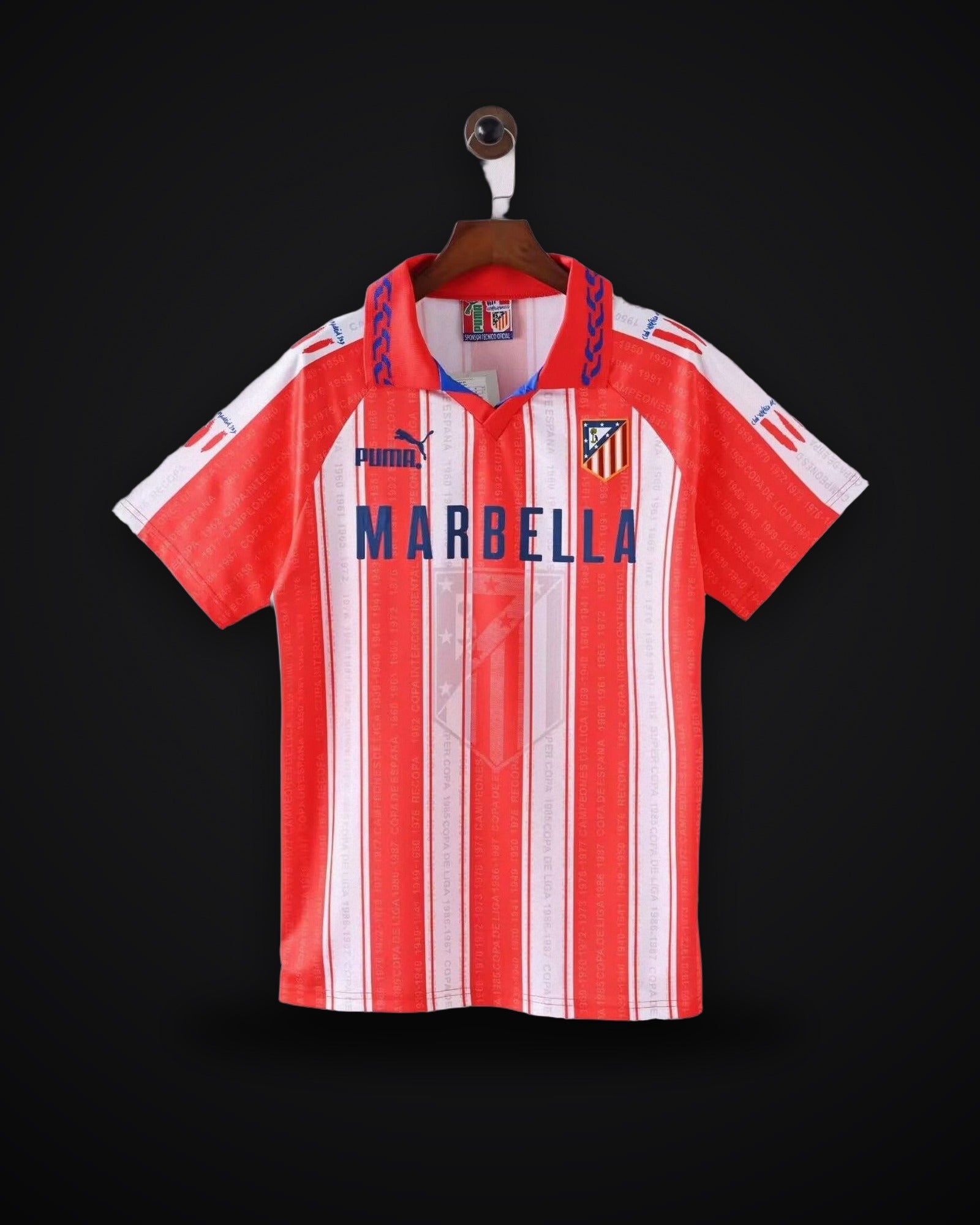 1995/1996 Retro Atletico Madrid Home