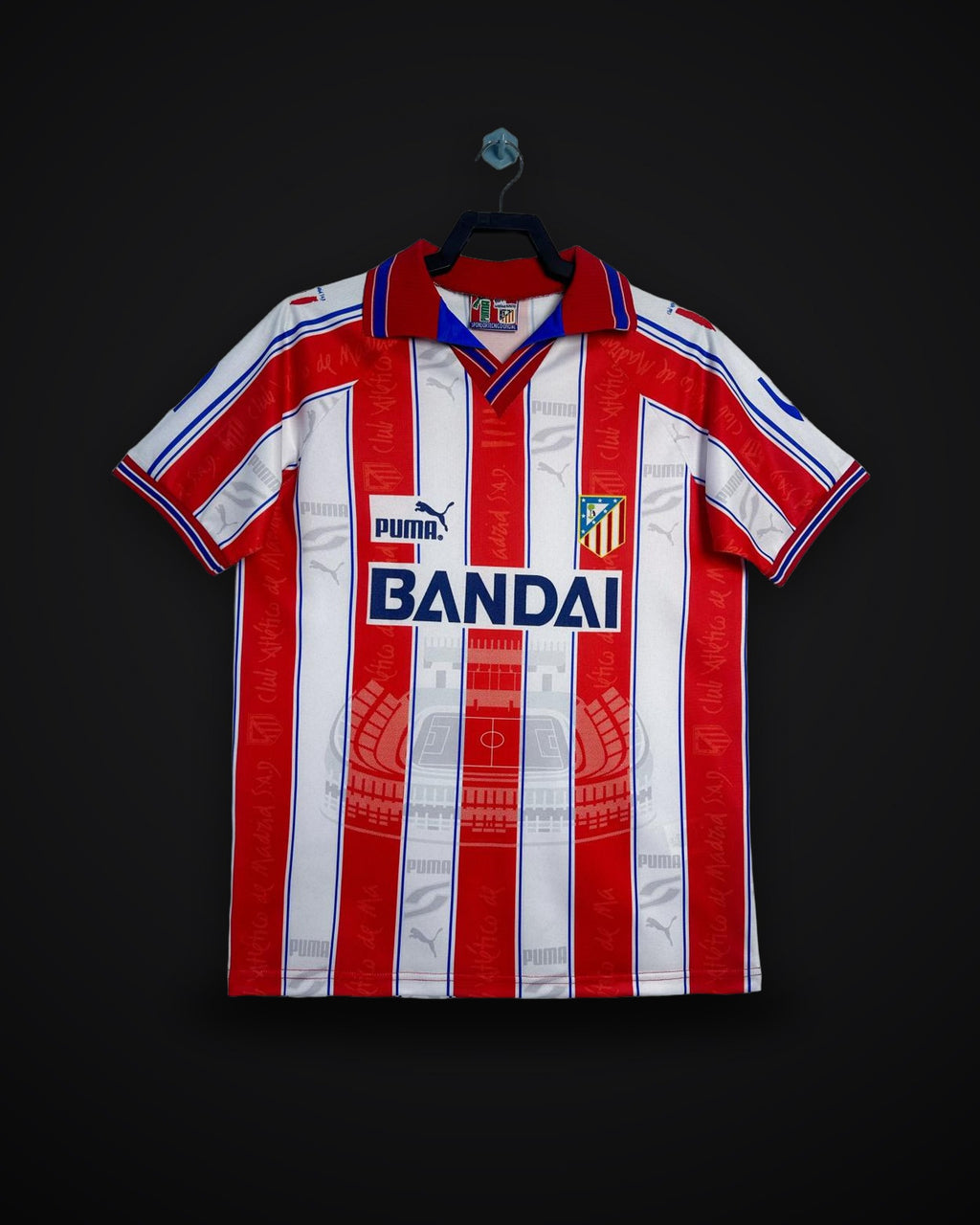 1996-1997 Retro Atletico Madrid Home