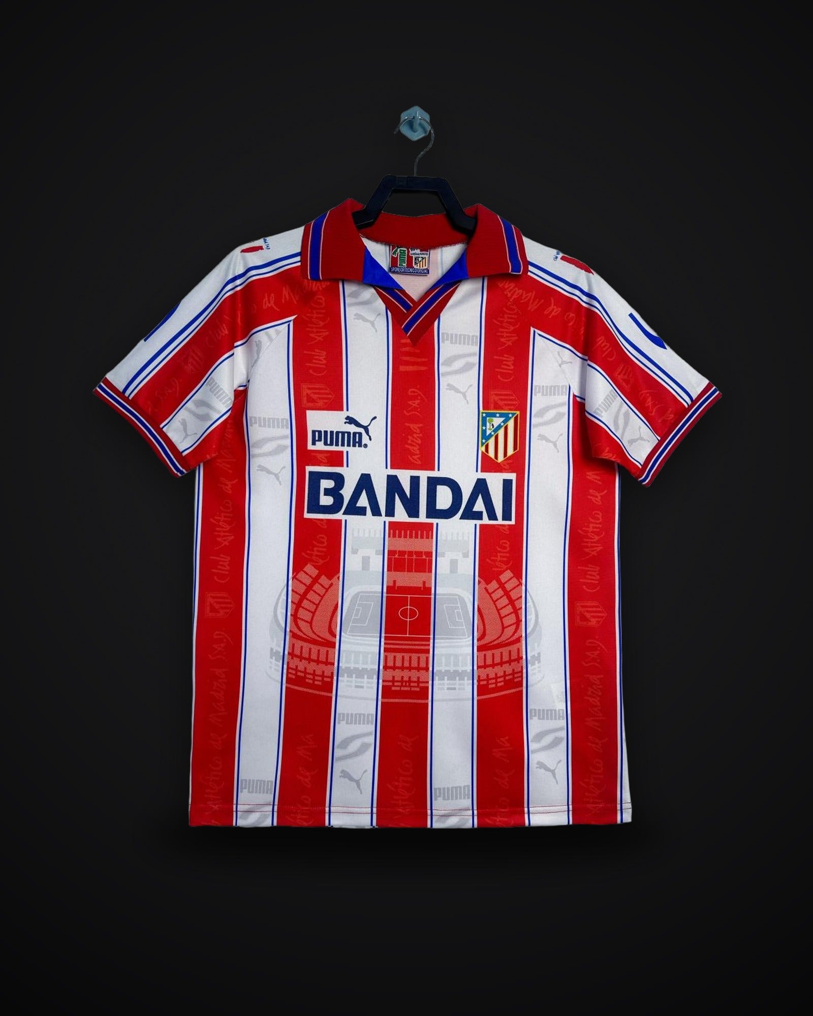 1996-1997 Retro Atletico Madrid Home