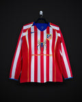 2004/2005 Retro Long Sleeve Atletico Madrid Home