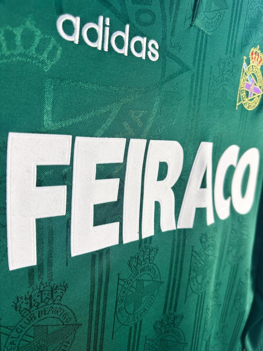 1999-2000 Retro Long Sleeve Deportivo Away