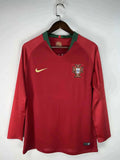 2018 Retro Long Sleeve Portugal Home