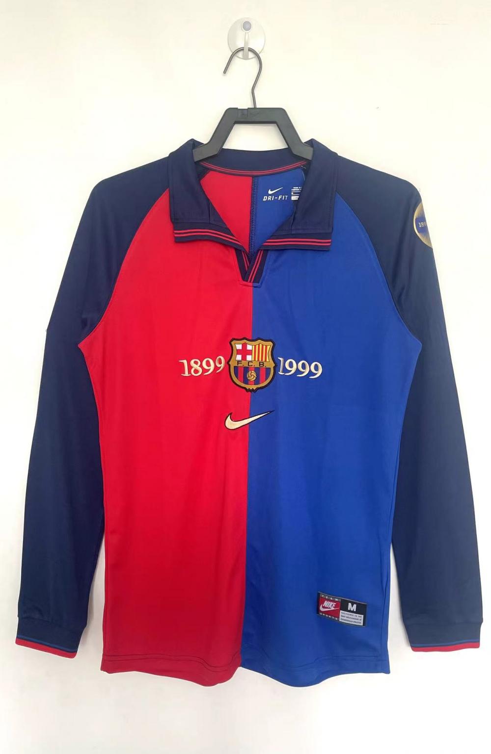 1999/2000 Retro Barcelona Home 100th Anniversary Edition
