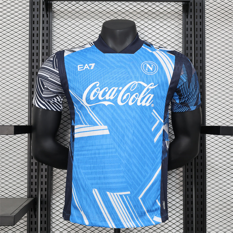 2024/2025 Player Version Napoli  Coca-Cola Joint Edition Jersey