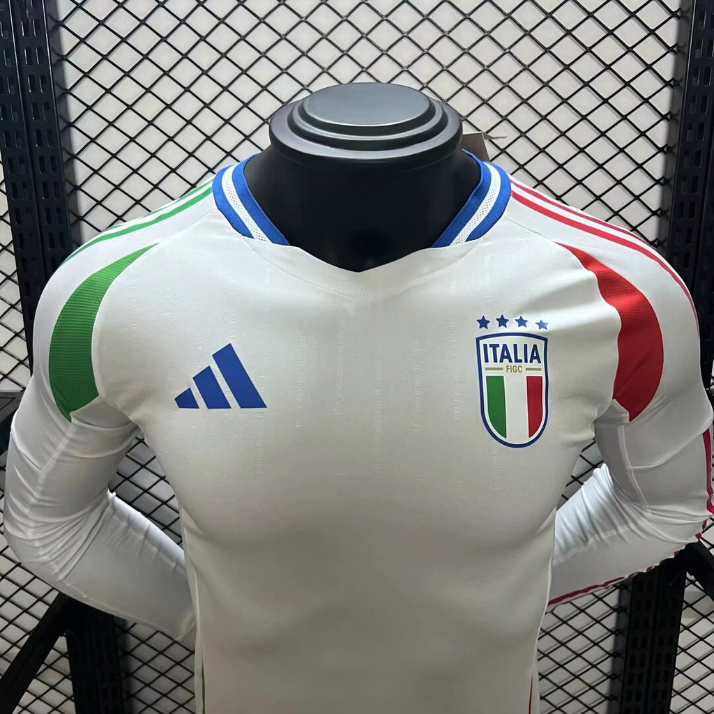 2024-2025 Player Version Italy Away Long Sleeve