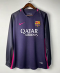 2016/2017 Retro Long Sleeve Barcelona Away