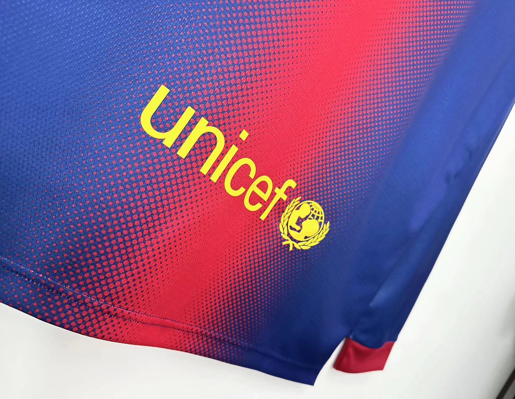 2012/2013 Retro Long Sleeve Barcelona Home