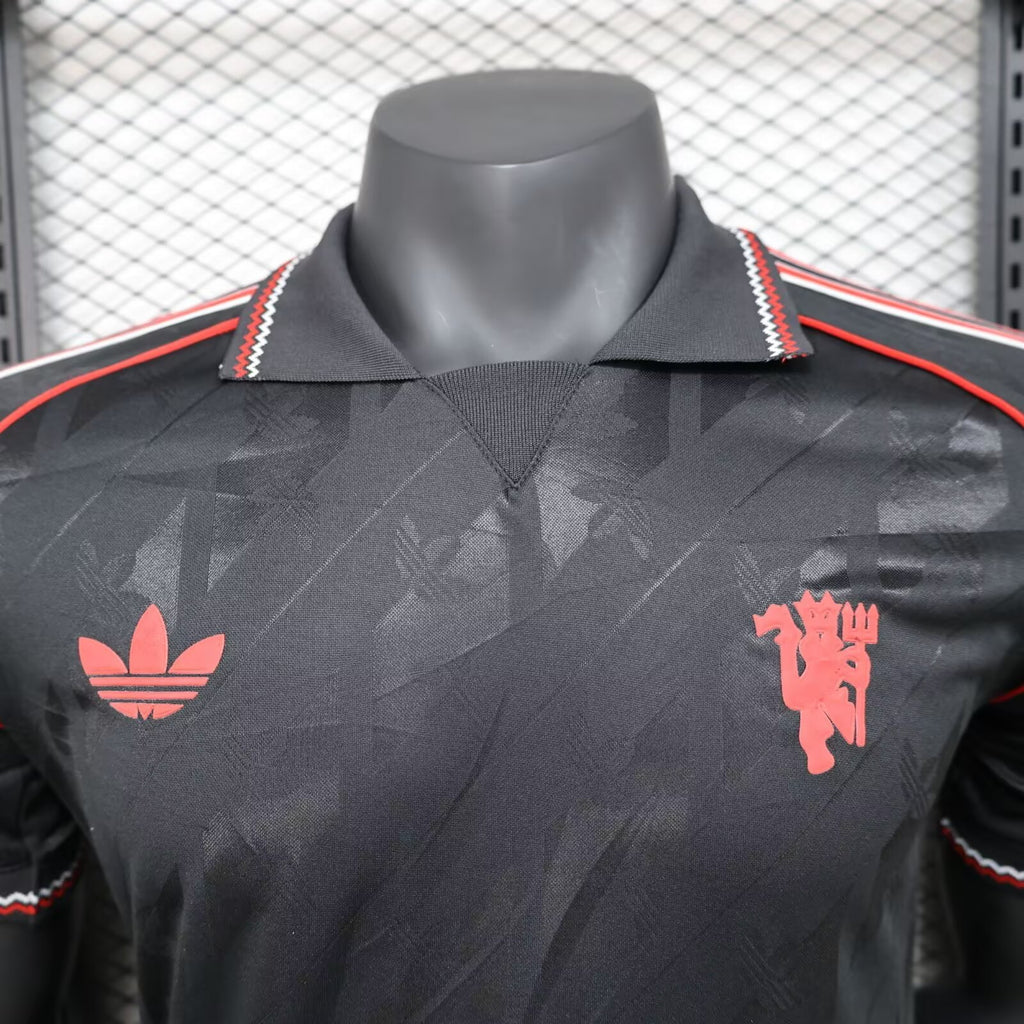 2024/2025 Player Version Manchester United Retro Black style