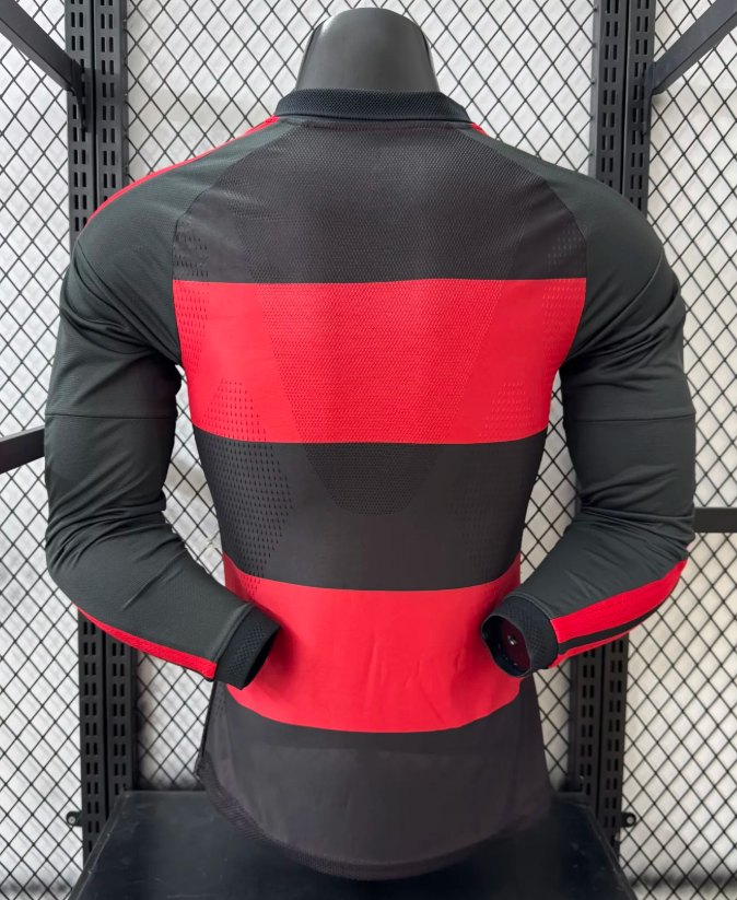2026/2027 Long Sleeve Player Version Flamengo Home Jersey 1:1 Thai Quality topjersey