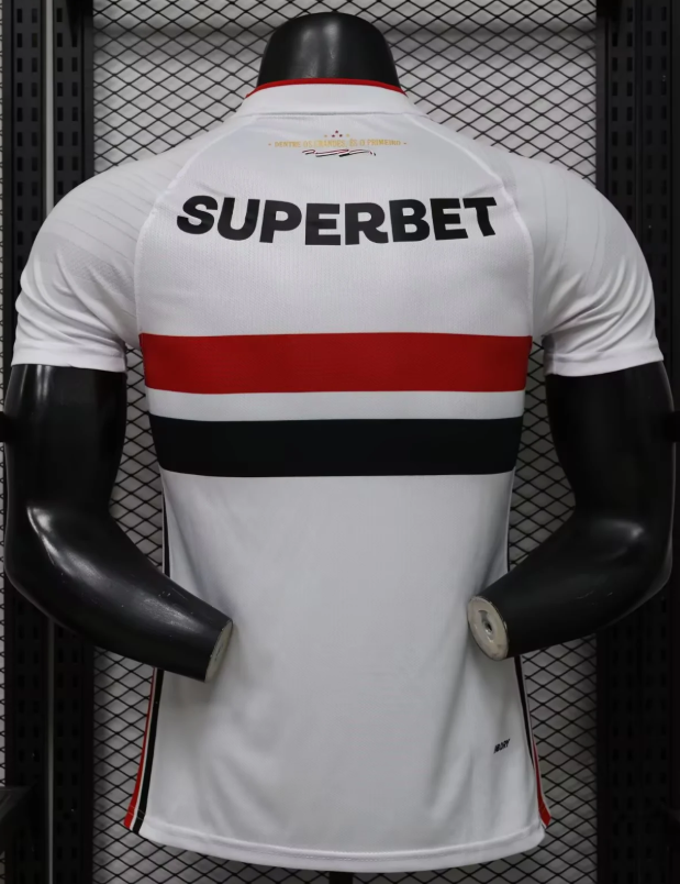 2026/2027 Player Version São Paulo Home Football Jersey 1:1 Thai Quality topjersey
