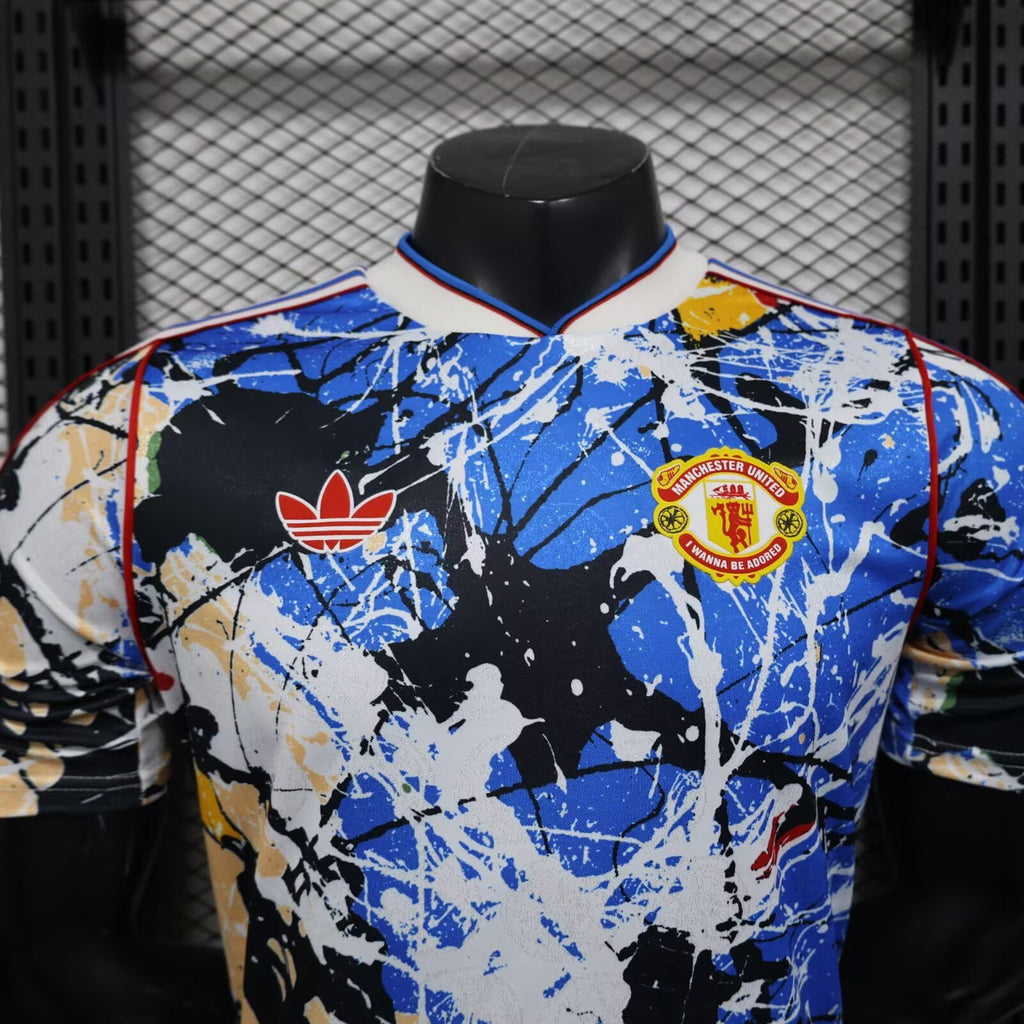 2026/2027 Player Version Manchester United Special Retro Collaboration Edition Football Shirt 1:1 Thai Quality