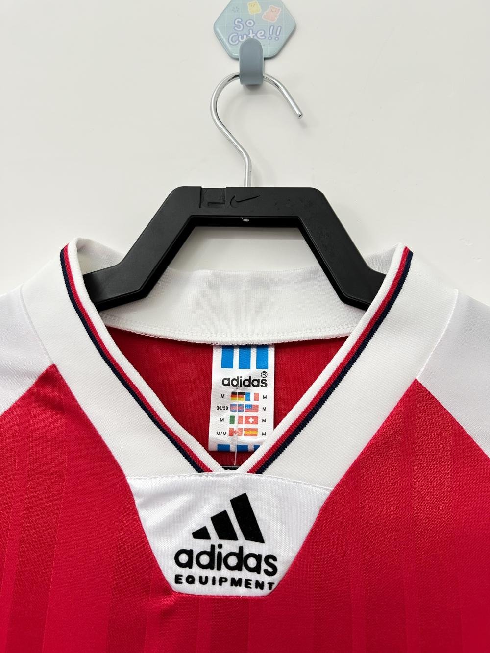 1992/1993 Retro Long Sleeve Arsenal Home