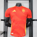 2024-2025 Player Version Spain Home Soccer Shirt