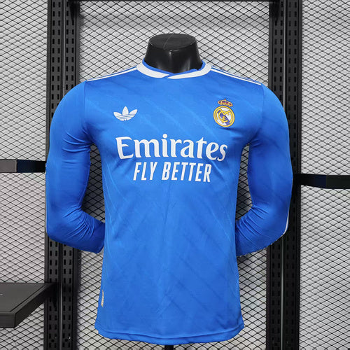 2025/2026  Long Sleeve Player Version Real Madrid Third Away