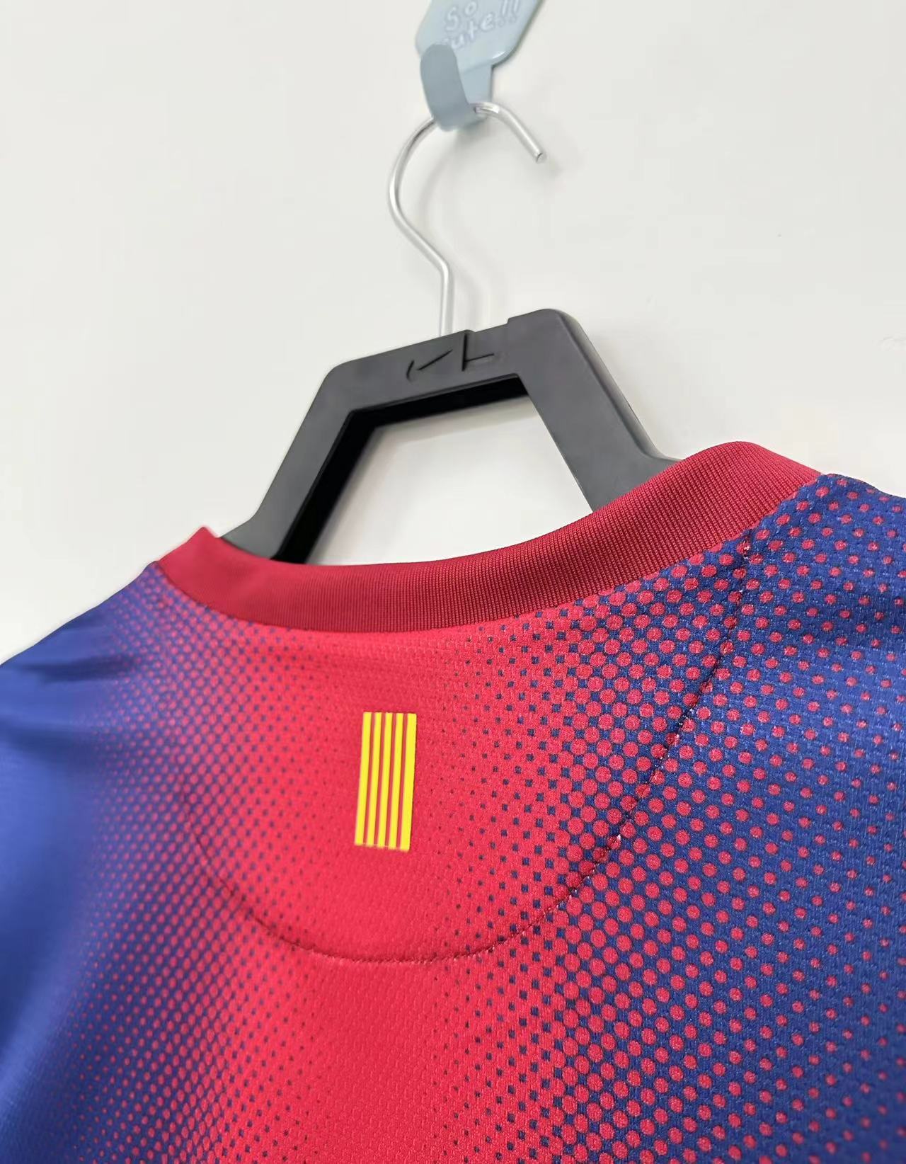 2012/2013 Retro Long Sleeve Barcelona Home