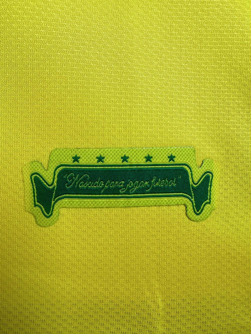 2006 Retro Long Sleeve Brazil Home