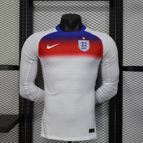 2025/2026 Long Sleeve Player Version England Home