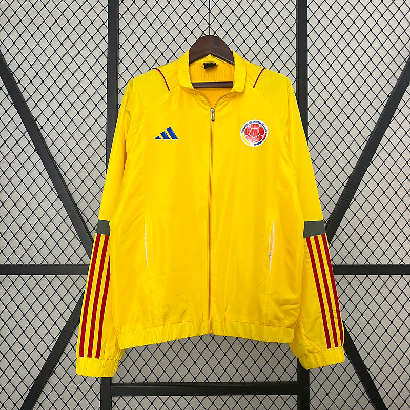 2024 Colombia National Team Windbreaker Yellow