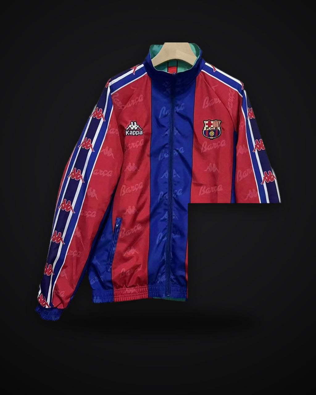 1996/1997 Retro Barcelona Reversible Windbreaker
